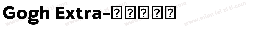 Gogh Extra字体转换